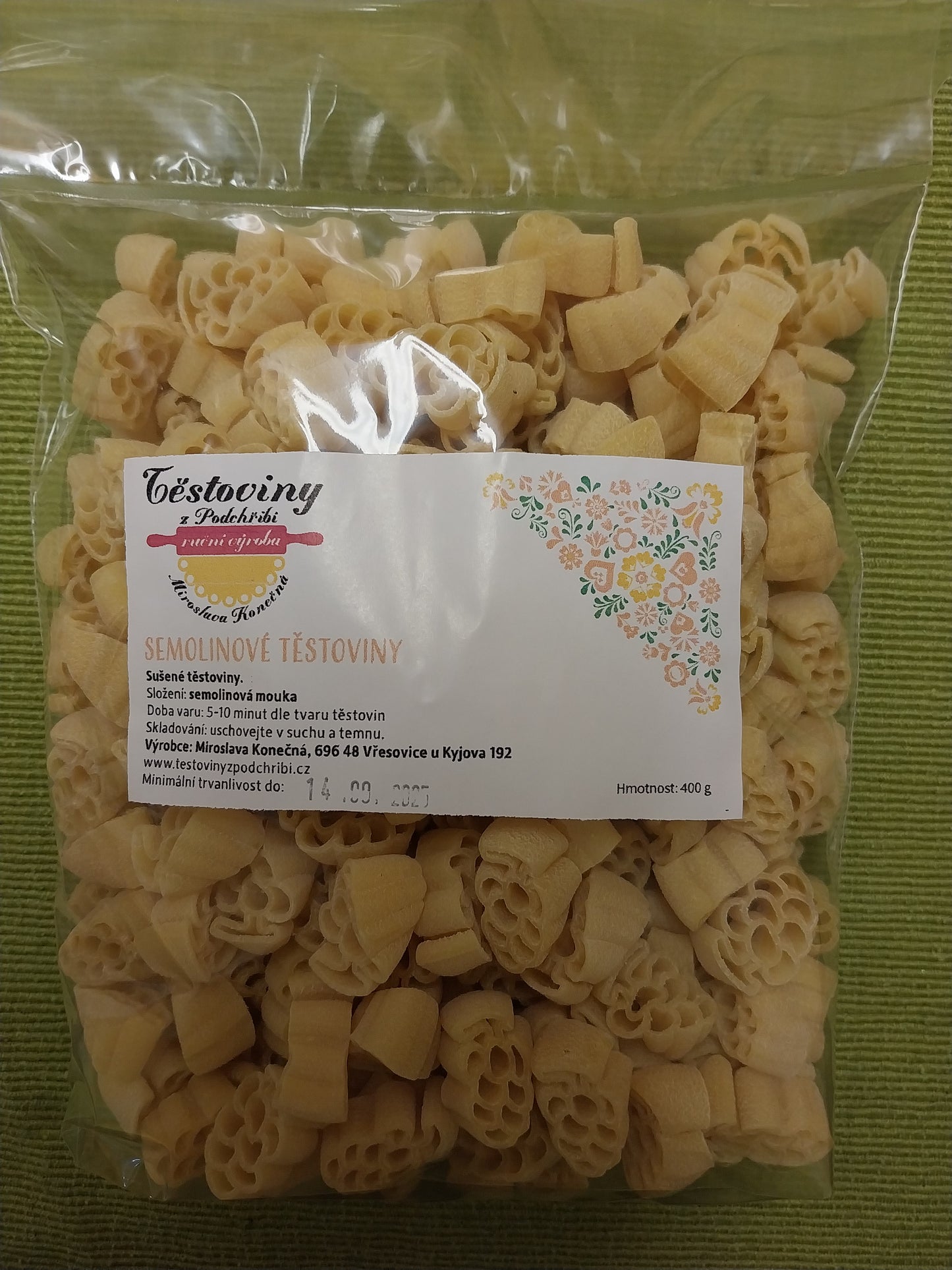 Semolinové hrozny 400g