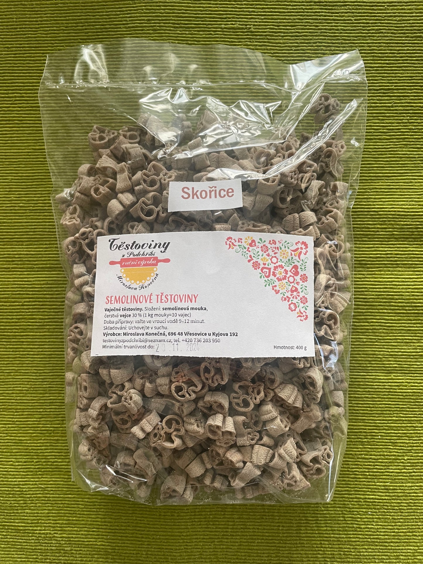 Semolinové opičky skořice 400g