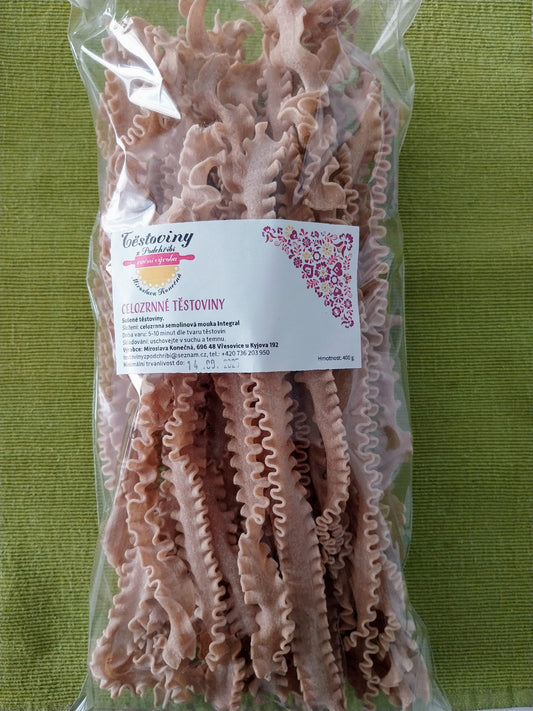 Celozrnné semolinové mafaldine 400g