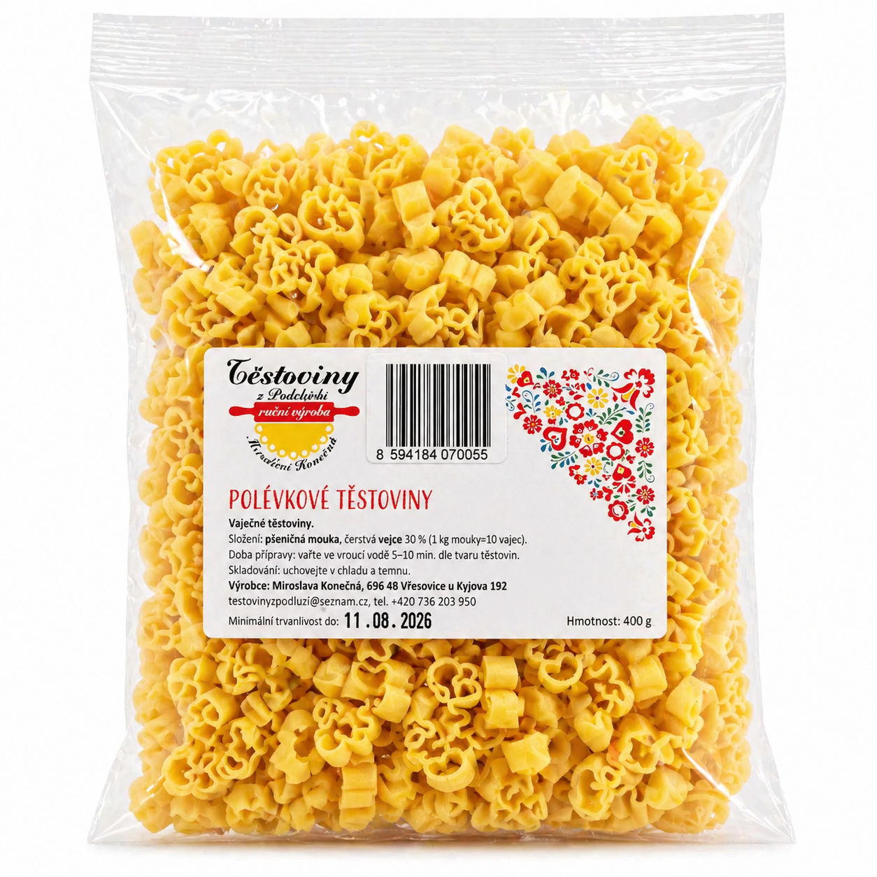 Polévkové vaječné Opičky 400g