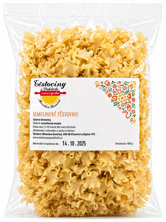 Semolinové fleky 400g