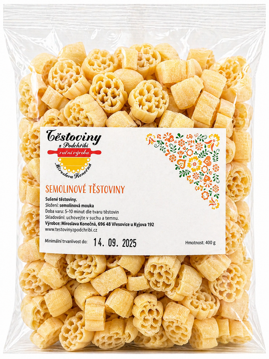 Semolinové hrozny 400g