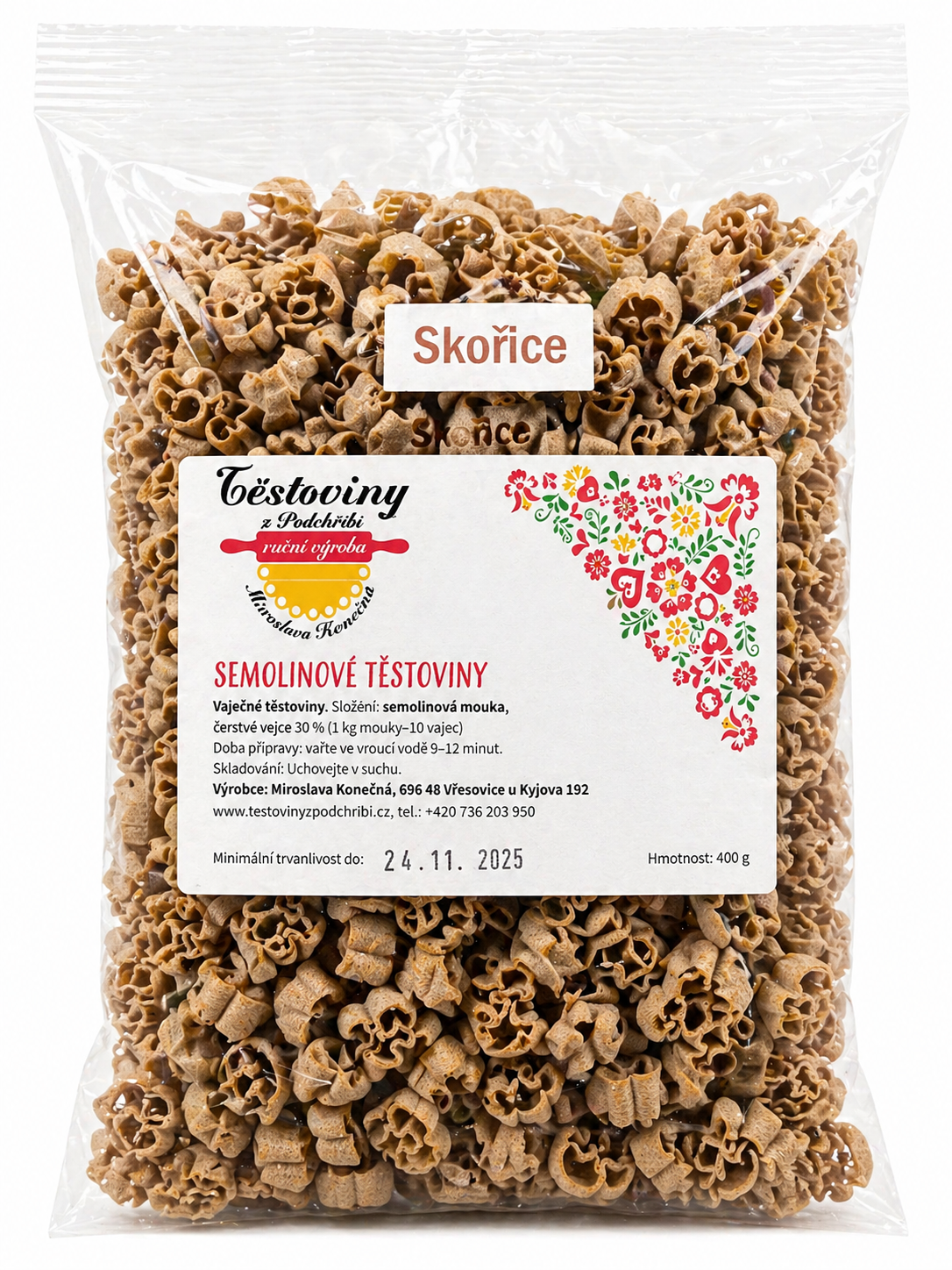 Semolinové opičky skořice 400g