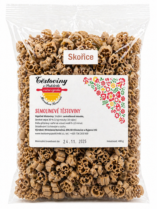 Semolinové opičky skořice 400g