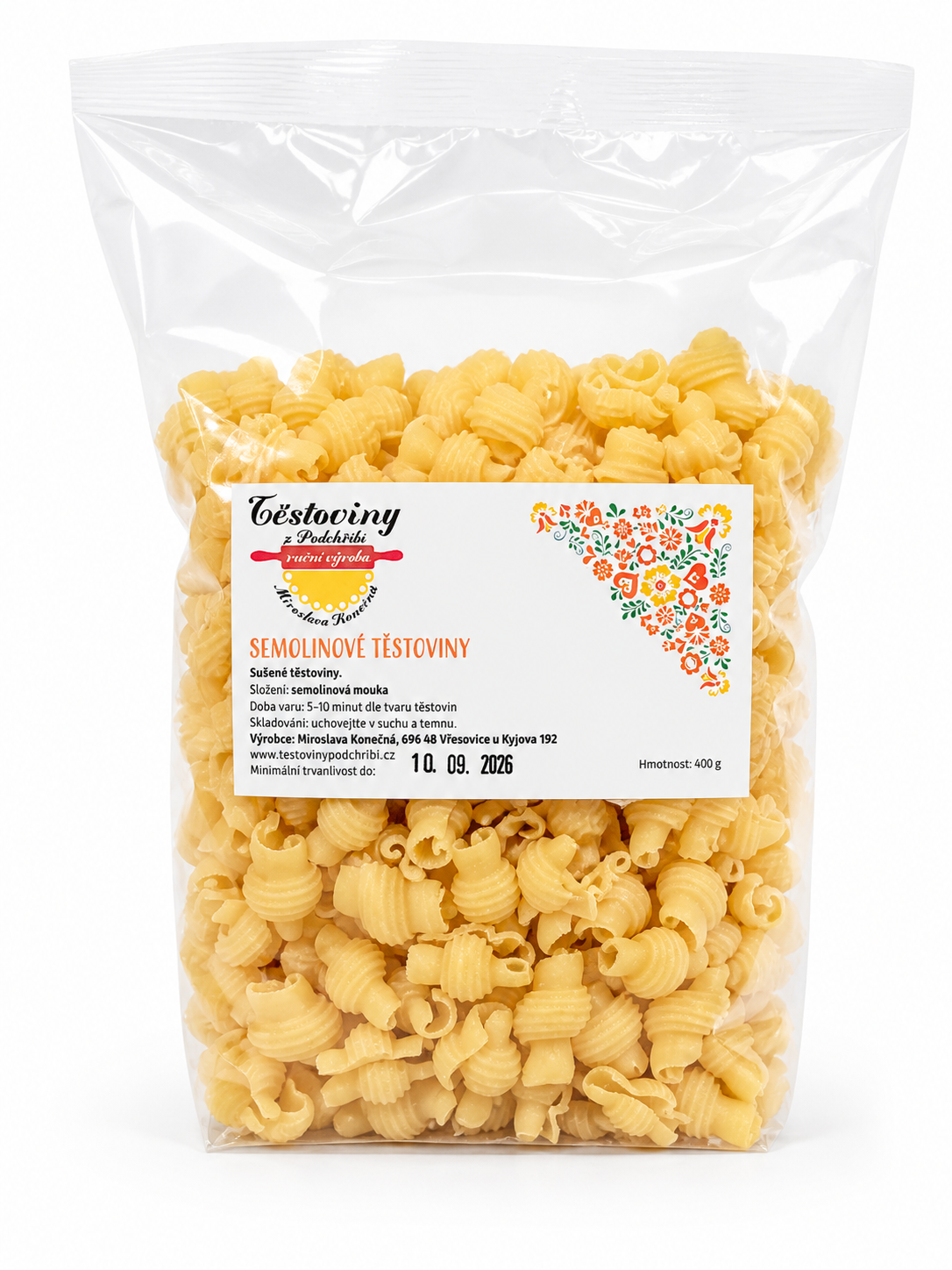 Semolinoví šnečci 400g